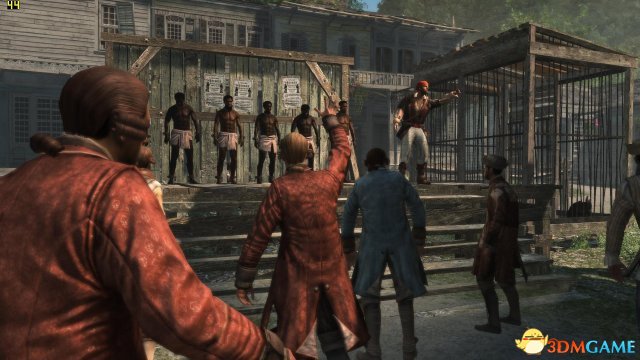 刺客信条4：黑旗 自由呐喊DLC 解放奴隶马龙成员方法