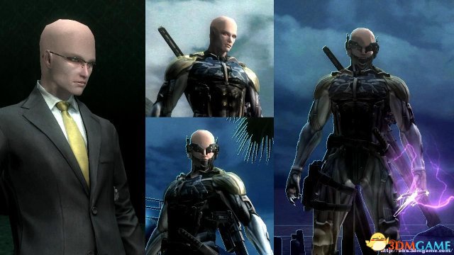 合金装备崛起：复仇 PC版 人物MOD 光头西装雷电