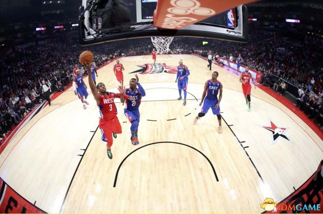 NBA 2K14 360度转身扣篮视频教程