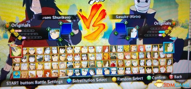 火影忍者：究极风暴3 PC版 全人物一览