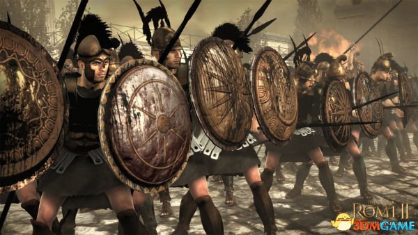 罗马2：全面战争 步兵冲锋投标枪微操玩法心得