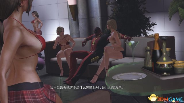 死侍 死侍的后宫佳丽庭院 玩家妹子贴图分享