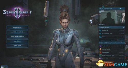 星际争霸2虫群之心截图