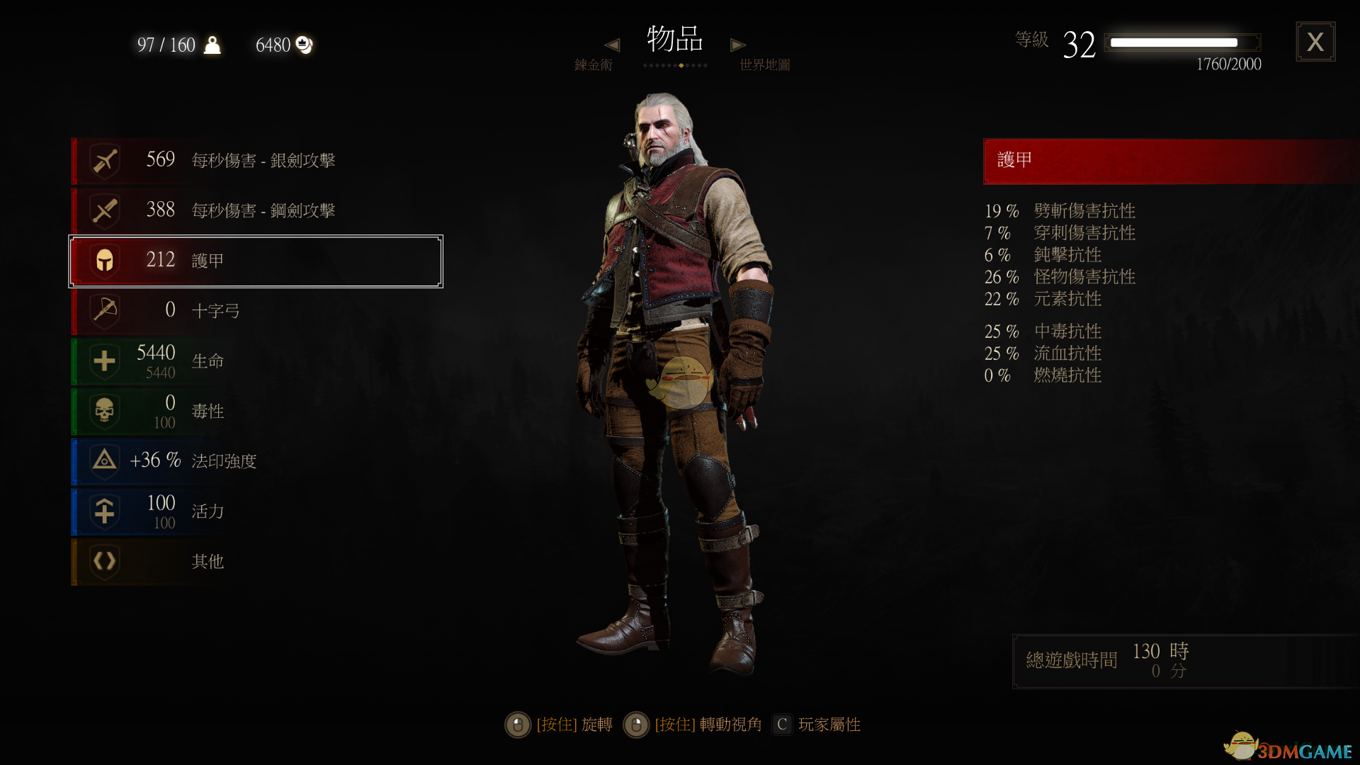 《巫师3：狂猎》初级狼套装属性一览