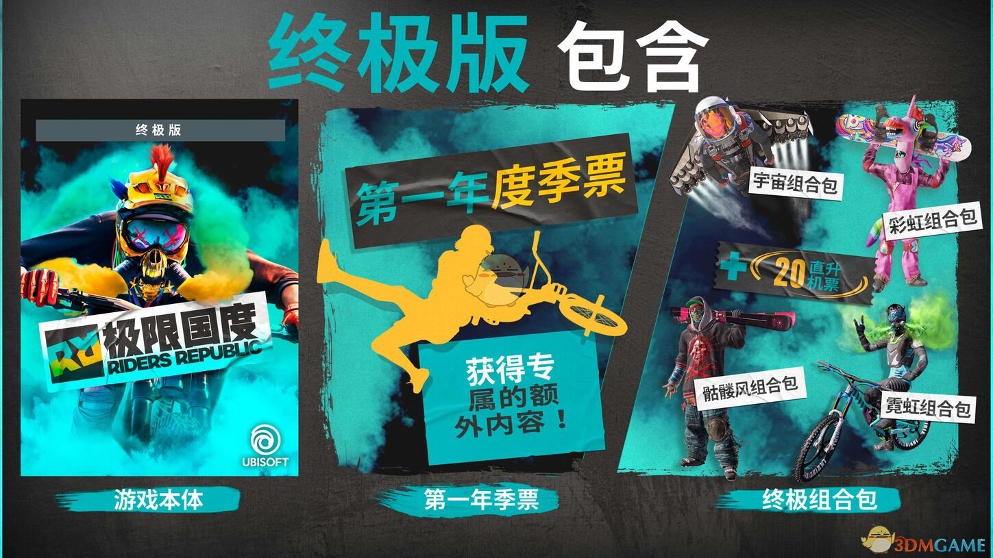 《极限国度》全版本区别一览