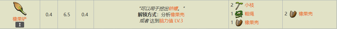 Grounded橡果铲怎么获得