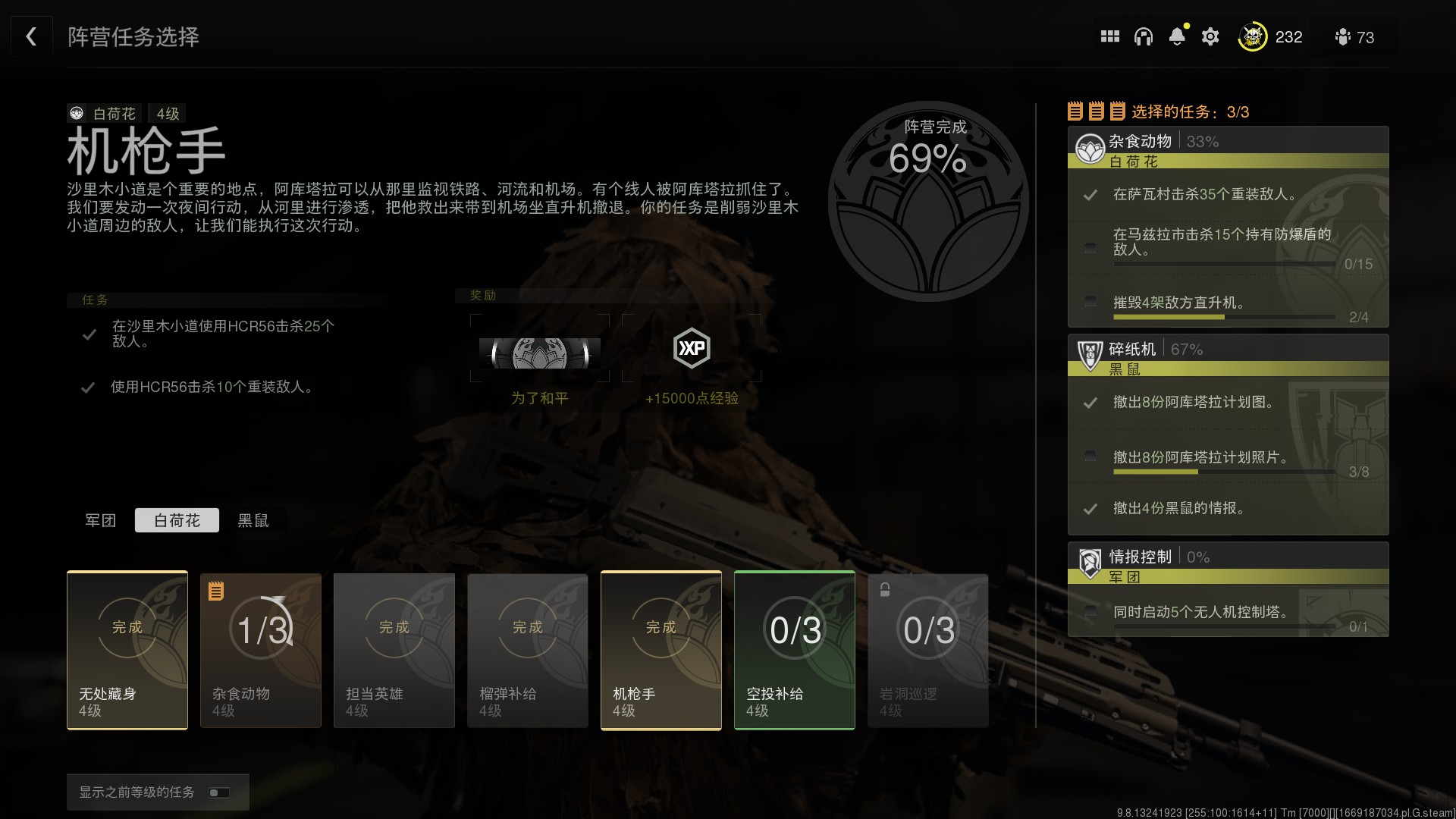 COD战区2DMZ模式机枪手任务怎么做