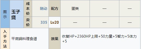 符文工房5玉子烧怎么做