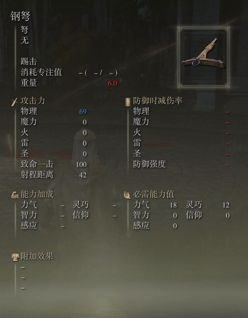 艾尔登法环钢弩武器图鉴
