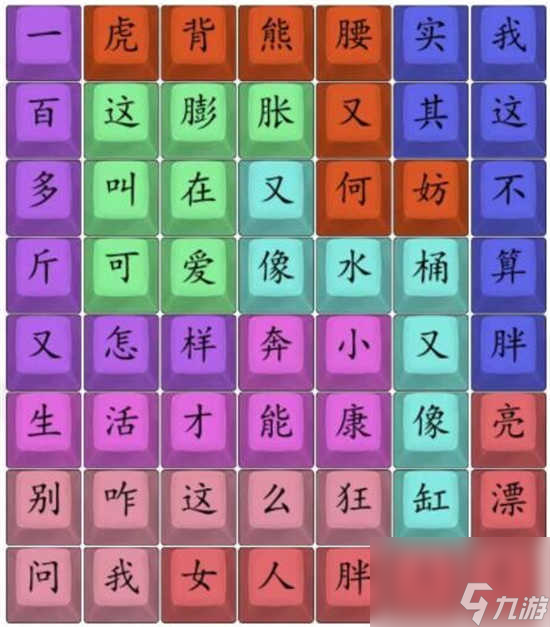 汉字找茬王漂亮女生怎么过关 汉字找茬王漂亮女生的通关答案