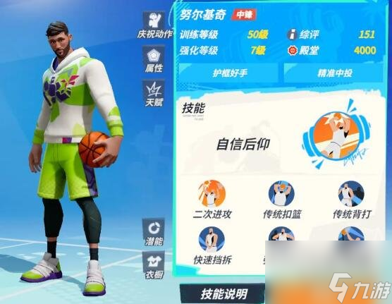 全明星街球派对初始球员选哪个好