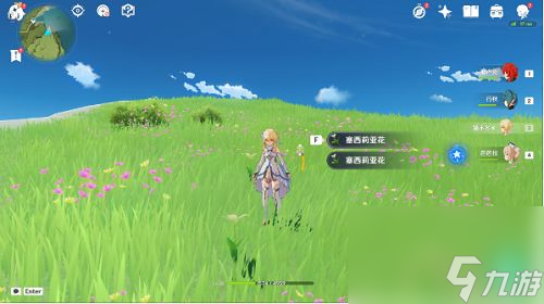 原神轻飘飘的花与芙萝拉任务攻略_轻飘飘的花与芙萝拉任务通关流程