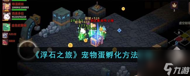 《浮石之旅》宠物蛋孵化方法