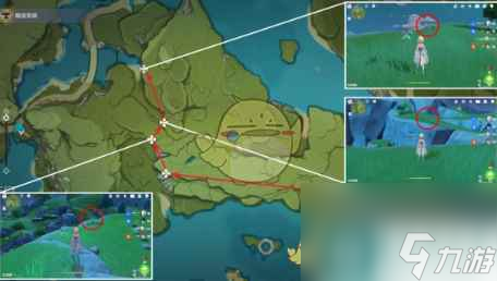 原神3.8绝云椒椒收集路线