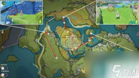 原神3.8绝云椒椒收集路线