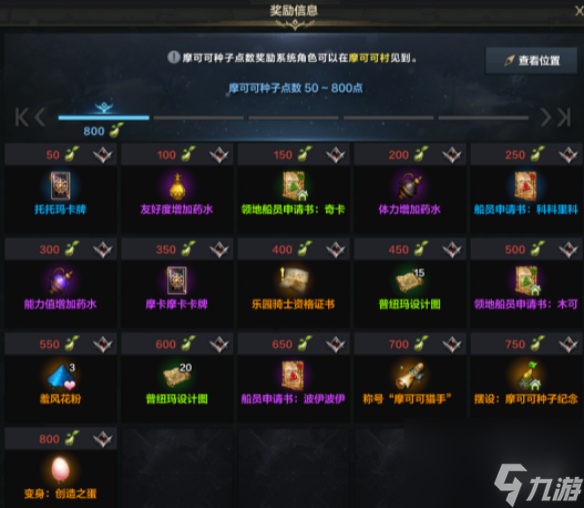《命运方舟》摩可可数量介绍