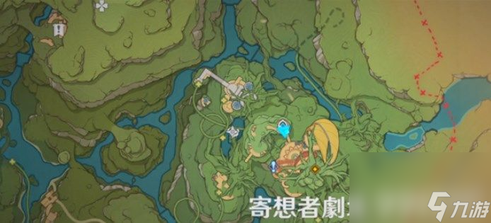 原神寄想者剧场三个幻灵在什么位置 寄想者剧场三个幻灵位置一览