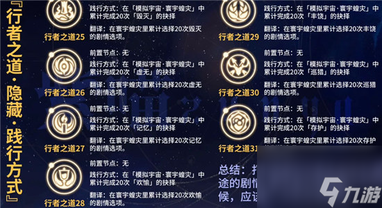 崩坏星穹铁道隐藏行者之道该怎么做 崩坏星穹铁道隐藏隐者之道完成方法