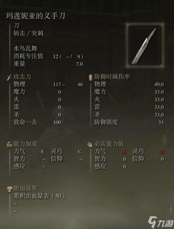艾尔登法环玛莲妮亚的义手刀怎么获得