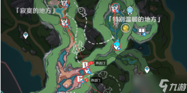 原神隙间之核收集路线图文介绍攻略介绍