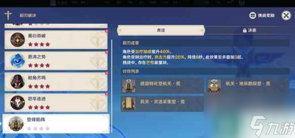 《原神》蹈刃破决第六天攻略
