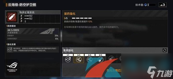无尽的拉格朗日2022最新云海级防空护卫舰加点推荐