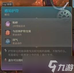 博德之门3感知护符有什么用