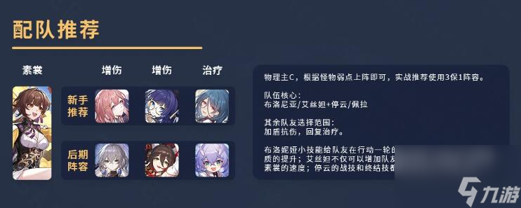 崩坏星穹铁道素裳恒遗器配队怎么选择 崩坏星穹铁道素裳恒遗器配队推荐