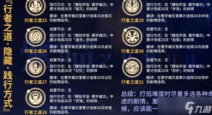 崩坏星穹铁道隐藏行者之道怎么做 崩坏星穹铁道隐藏隐者之道完成攻略